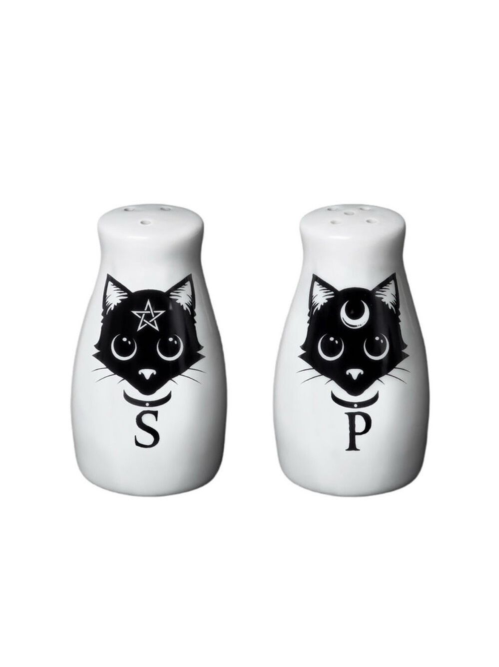 New with tag Alchemy of England Cats Salt and Pepper Set